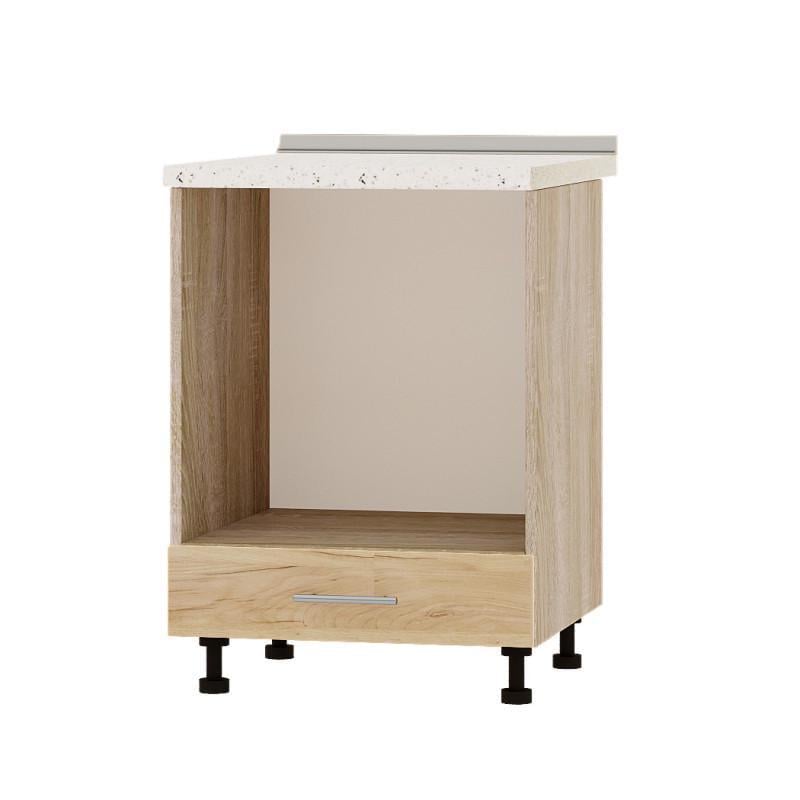 Кухонный модуль под духовку Оптима Низ Н85-600 без столешницы 600х461х820 мм Дуб Сонома/Дуб Крафт Золотой (DTM-072204) - фото 1 Кухонный модуль под духовку Оптима Низ Н85-600 без столешницы 600х461х820 мм Дуб Сонома/Дуб Крафт Золотой (DTM-072204) - фото 1