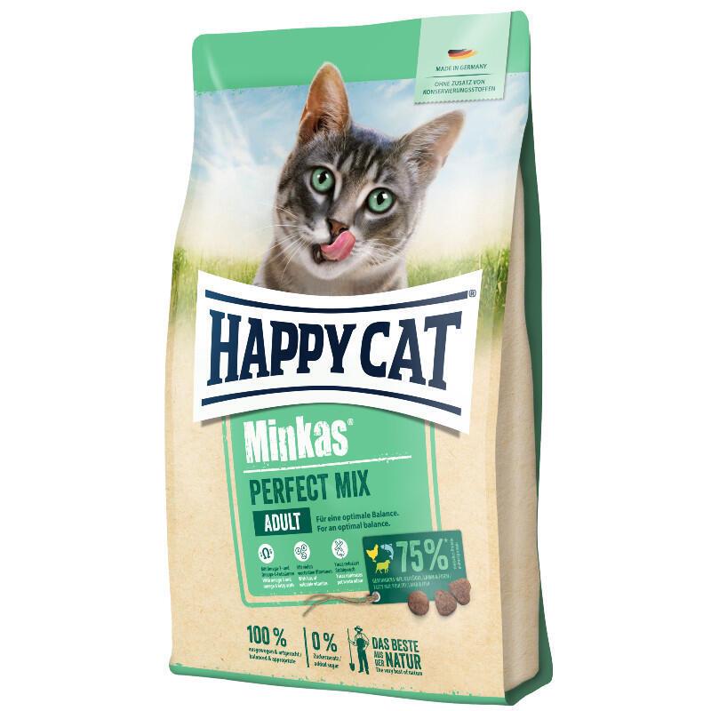 Сухий корм Happy Cat Minkas Pеrfect Mix для дорослих кішок 10 кг