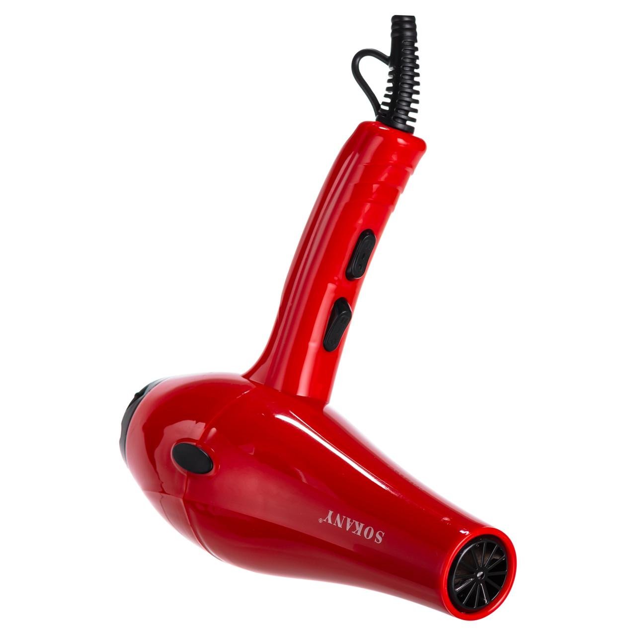 Фен для волос Sokany SK-174 с насадкой концентратором 2200 Вт (7416)