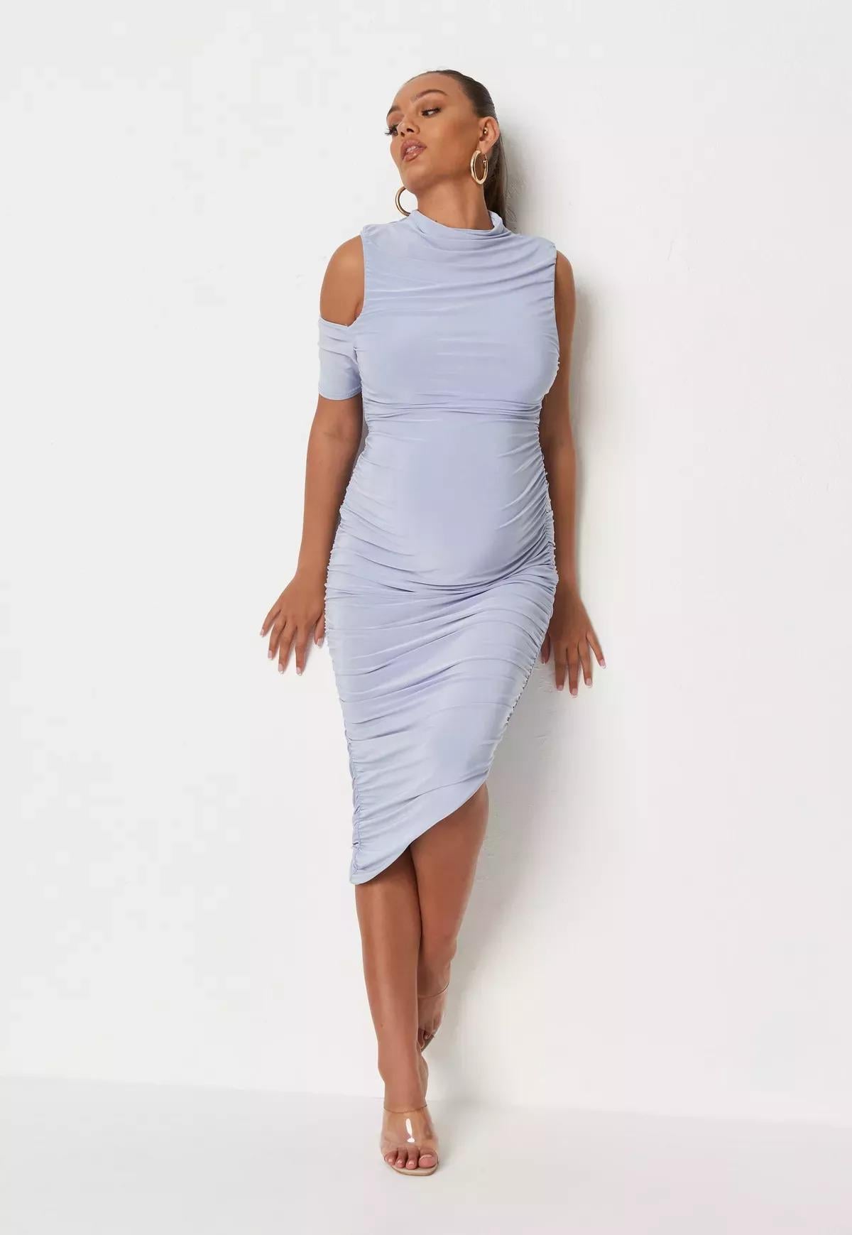 Платье Missguided р. 40 Голубой (MT111271)