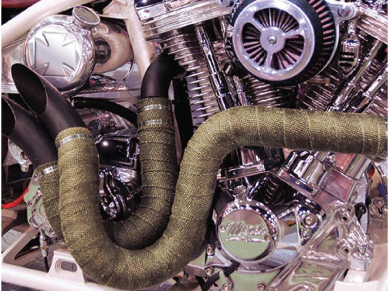 Термолента для глушителя Volcano WRAP базальтовое волокно до 700 °C 50 мм 5 м (000049883) - фото 8 Термолента для глушителя Volcano WRAP базальтовое волокно до 700 °C 50 мм 5 м (000049883) - фото 8