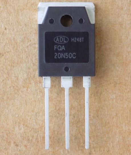 Транзистор FQA20N50C 20N50C для FQA20N50/TO-3P (50440)