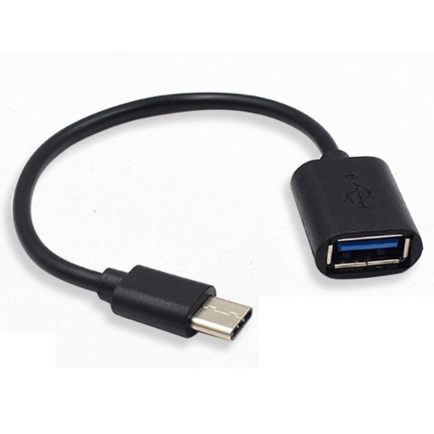 Кабель OTG Type-C 3.1 на USB Black