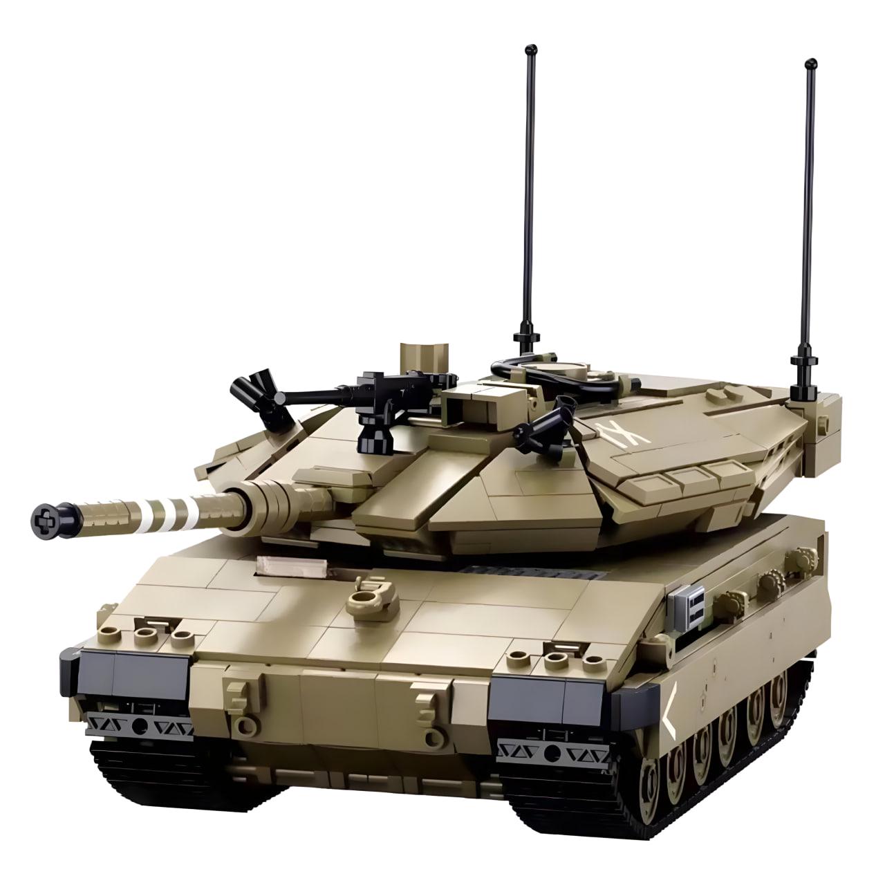 Конструктор танк Sluban 937 деталей (M38-B1022)