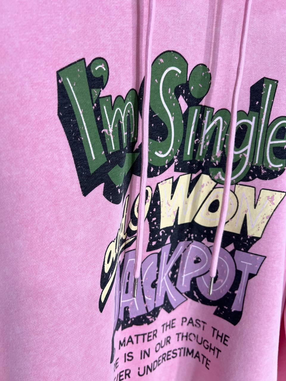 Худи женский A-N 25040 удлиненный с капюшоном вареный тай дай OS Розовый (3431) - фото 7 Худи женский A-N 25040 удлиненный с капюшоном вареный тай дай OS Розовый (3431) - фото 7