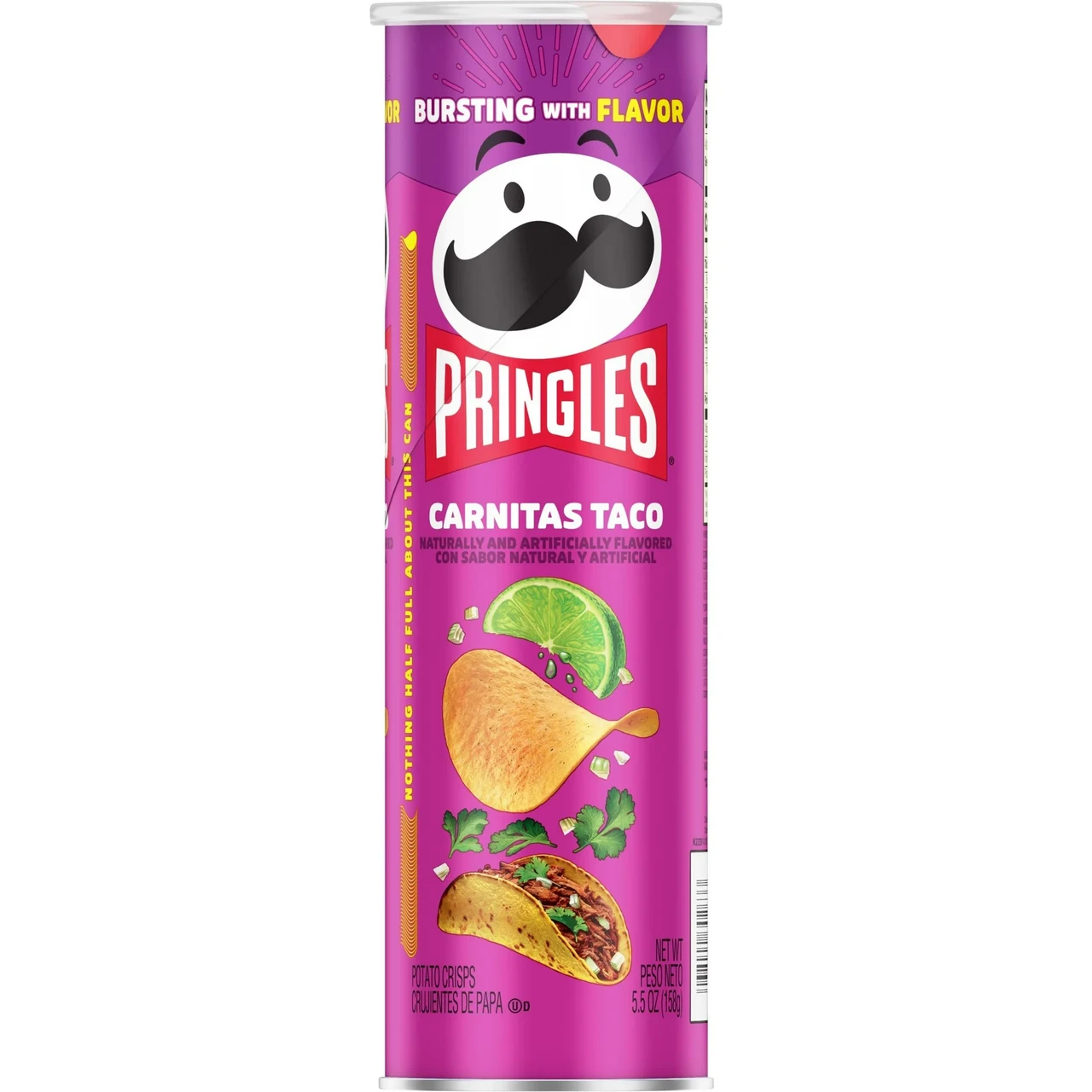 Чипсы Pringles Carnitas Taco Potato Crisps 156 г (2362453718)