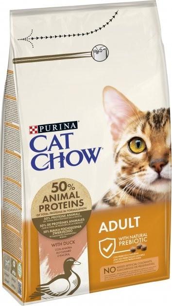 Корм сухой для взрослых котов PURINA CAT CHOW® с уткой 1,5 кг (11236840)