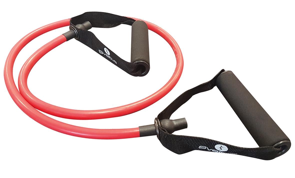 Еспандер трубчастий для фітнесу Sveltus 11 кг Червоний (SLTS-3900-1)