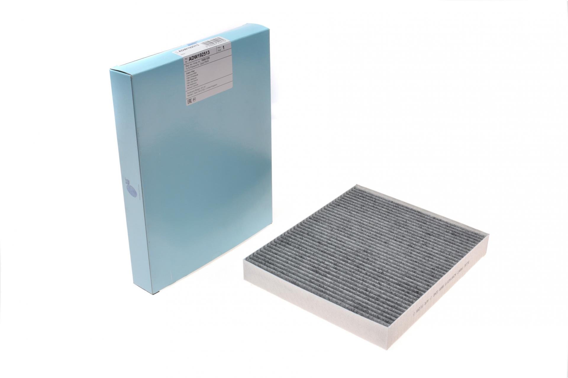 Фильтр салона BLUE PRINT для Opel Astra K/Insignia B 15- угольный (ADW192513)