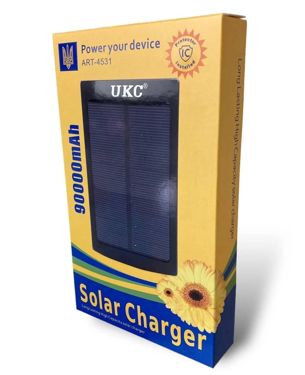 Повербанк UKC Solar 9000 mAh (2104618349)