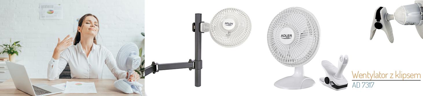 Вентилятор настільний Adler AD 7317 White - фото 13 Вентилятор настільний Adler AD 7317 White - фото 13