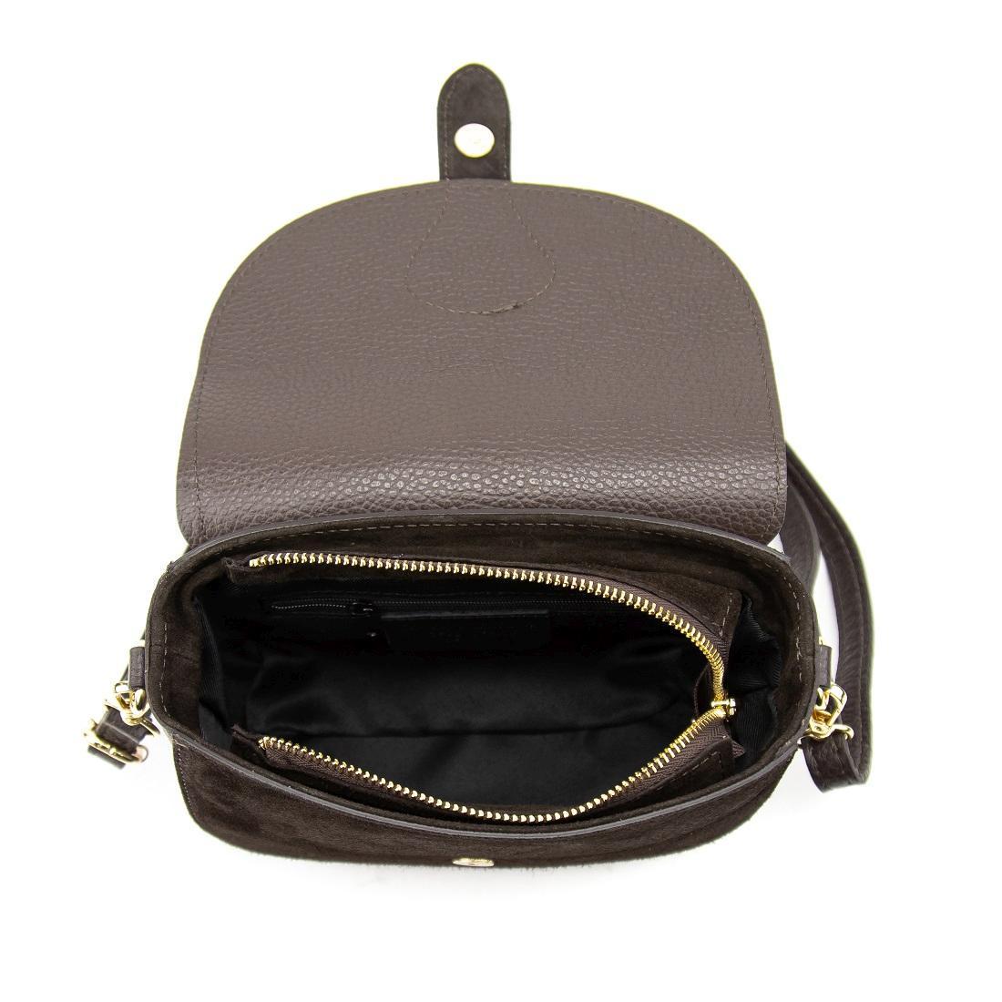 Женская сумка замшевая Firenze Italy F-IT-9876DB Шоколадный (2798992085) - фото 2