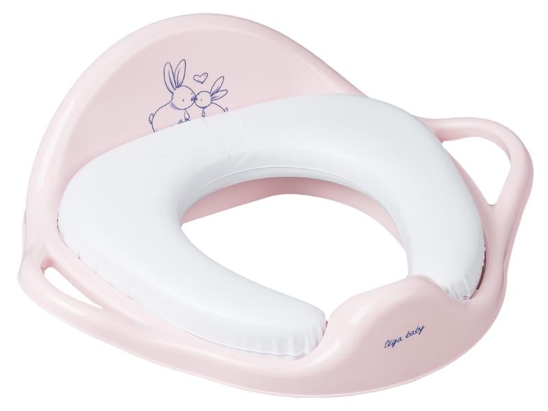 Накладка дитяча на сидіння унітазу Bunny Powder Pink