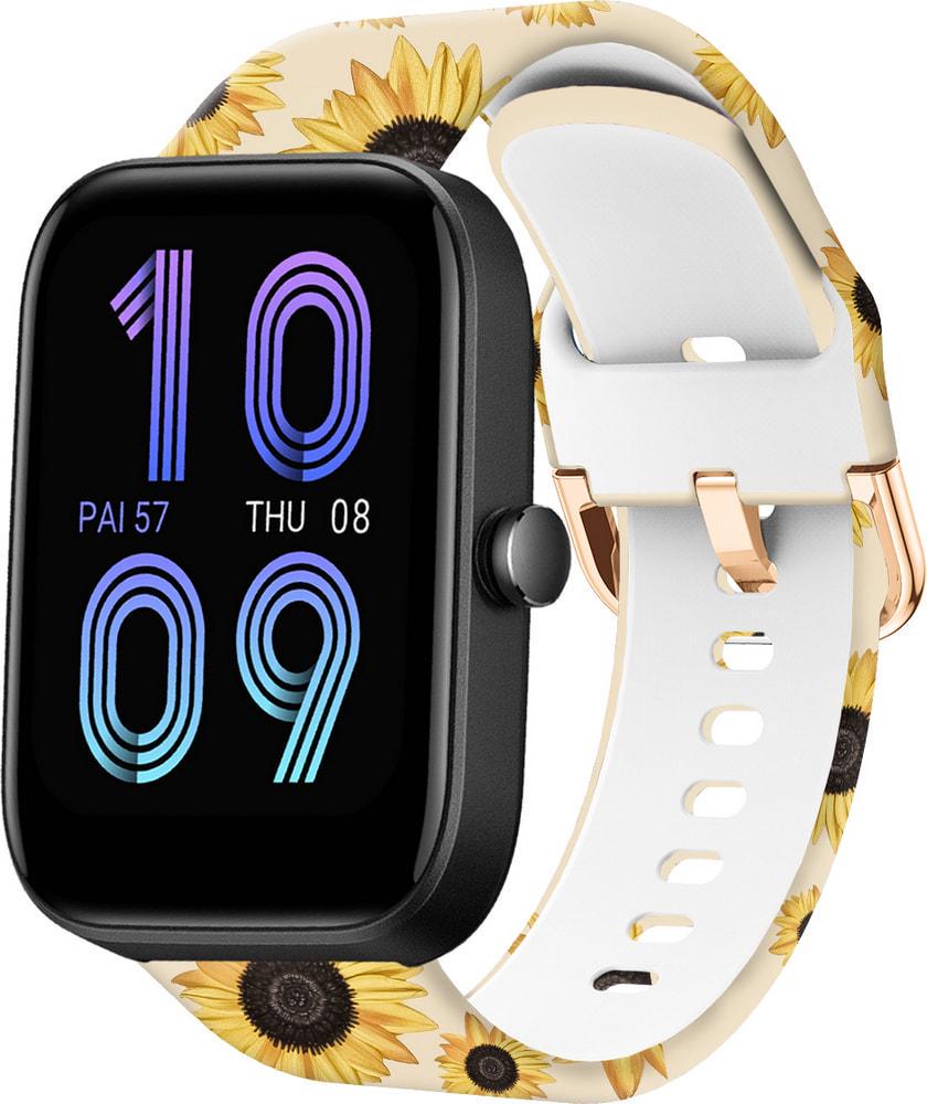Ремінець силіконовий Colorful для Amazfit Bip U Pro Sunflower Powder (37721)