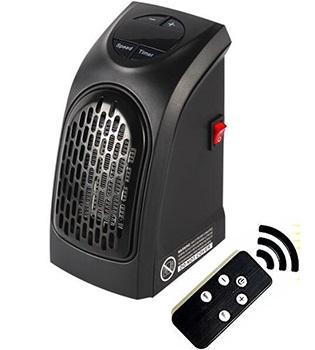 Портативный керамический тепловентилятор UKC Handy Heater 400 Вт с пультом (1128b654) - фото 4