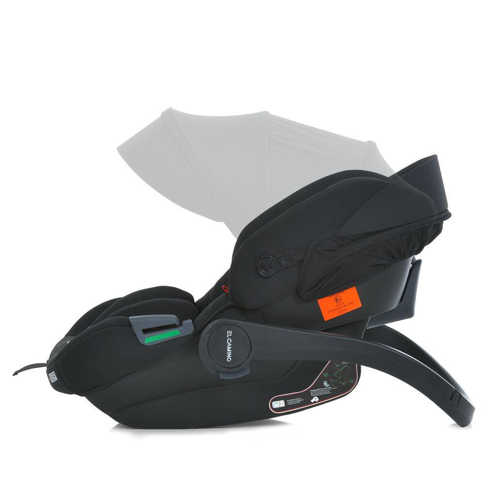 Автокресло для новорожденных El Camino ME 1186 i-KEEP i-SIZE R129 до 87 см 40-87 см Melange Jet Blaсk (2763098323) - фото 5 Автокресло для новорожденных El Camino ME 1186 i-KEEP i-SIZE R129 до 87 см 40-87 см Melange Jet Blaсk (2763098323) - фото 5