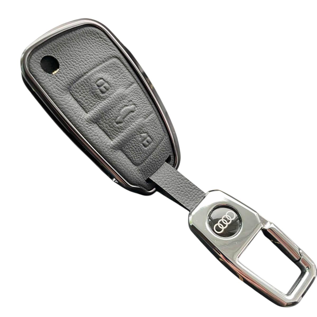 Чехол для ключа алюминиевый Audi (au1ala) Чехол для ключа алюминиевый Audi (au1ala)
