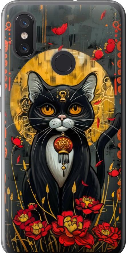 Чехол на Xiaomi Mi8 China Cat (6134u-1499-42517)