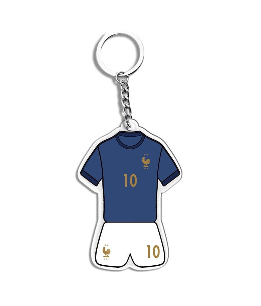 Брелок футбольный Форма сборной Франции Килиана Мбаппе (26972768)