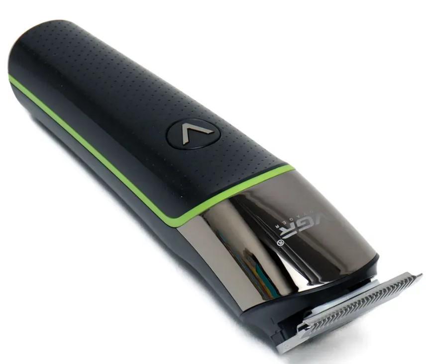 Машинка для стрижки VGR V-191 з індикатором батареї Чорний (2390000053)