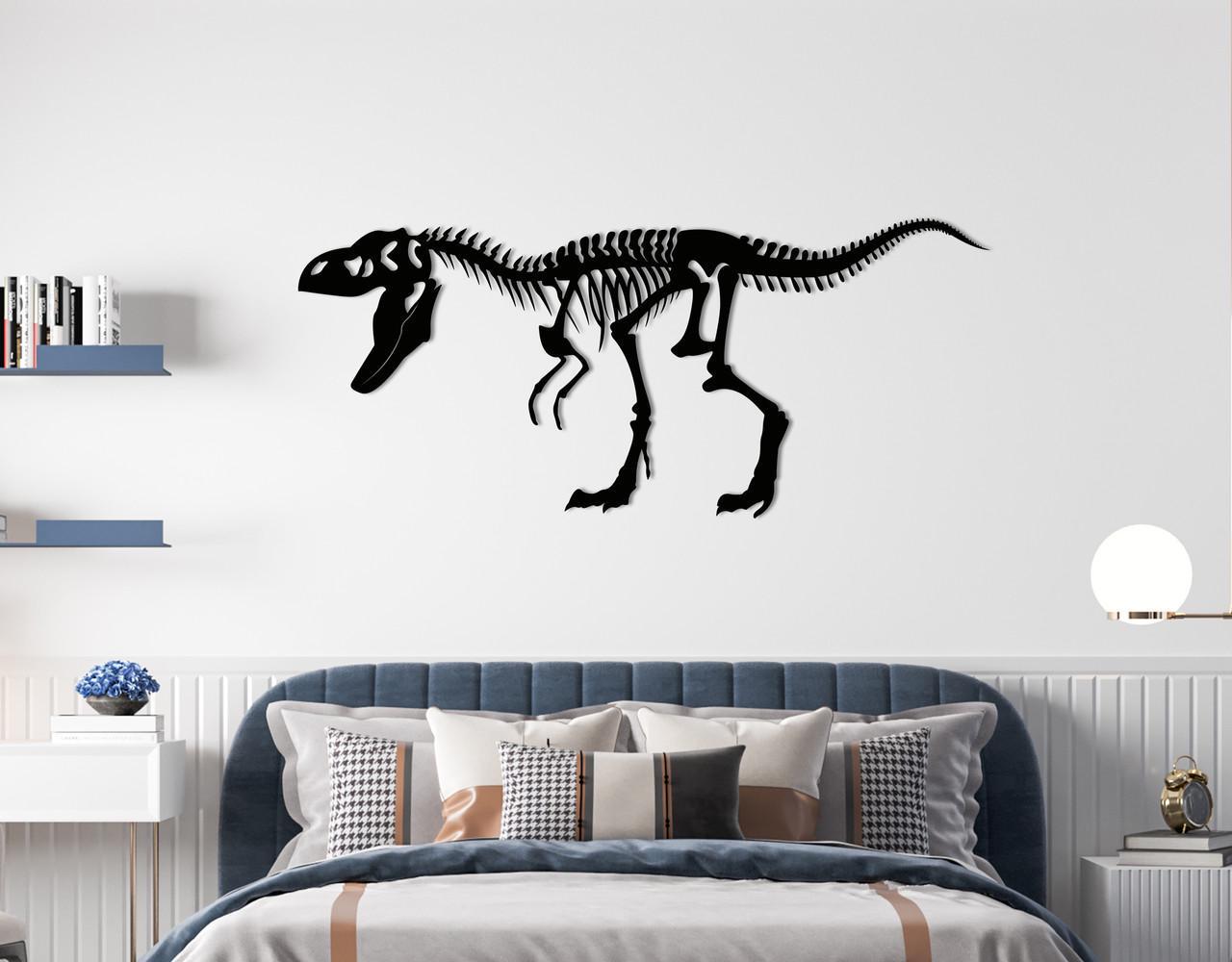 Декоративное панно на стену Upwood Decor Dinosaur 30,4х70 см Black (1583081136)