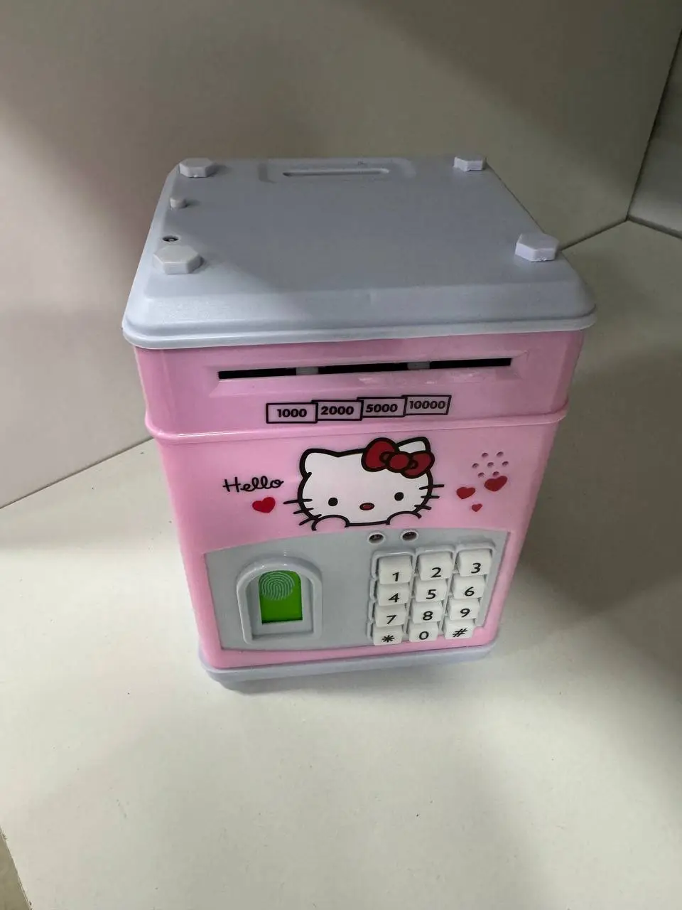 Копилка-сейф детская Hello Kitty VP-370 электронная для бумажных денег и монет с кодовым замком (13500014) - фото 2