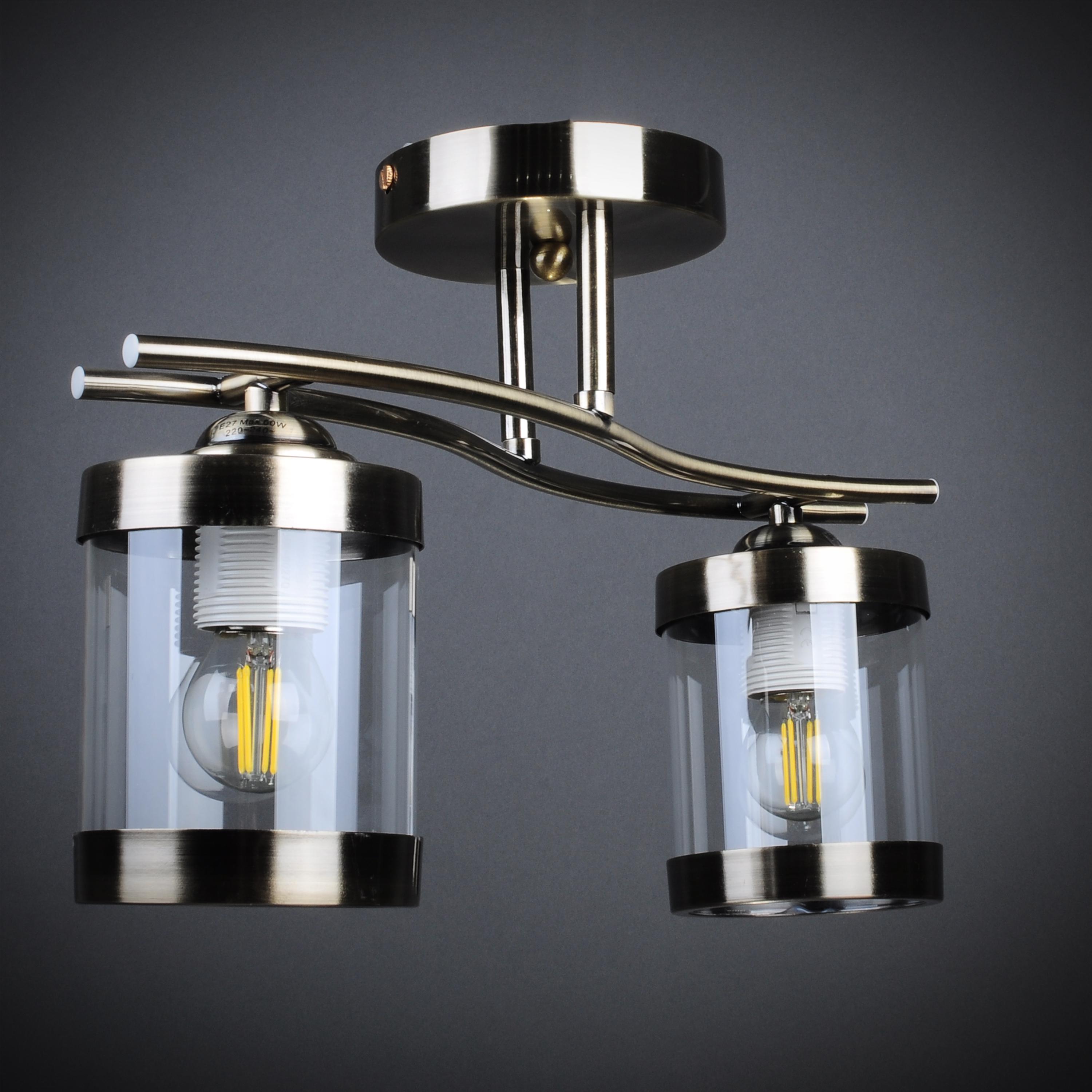 Люстра потолочная Light House DL-17232/2 BN Бронзовый