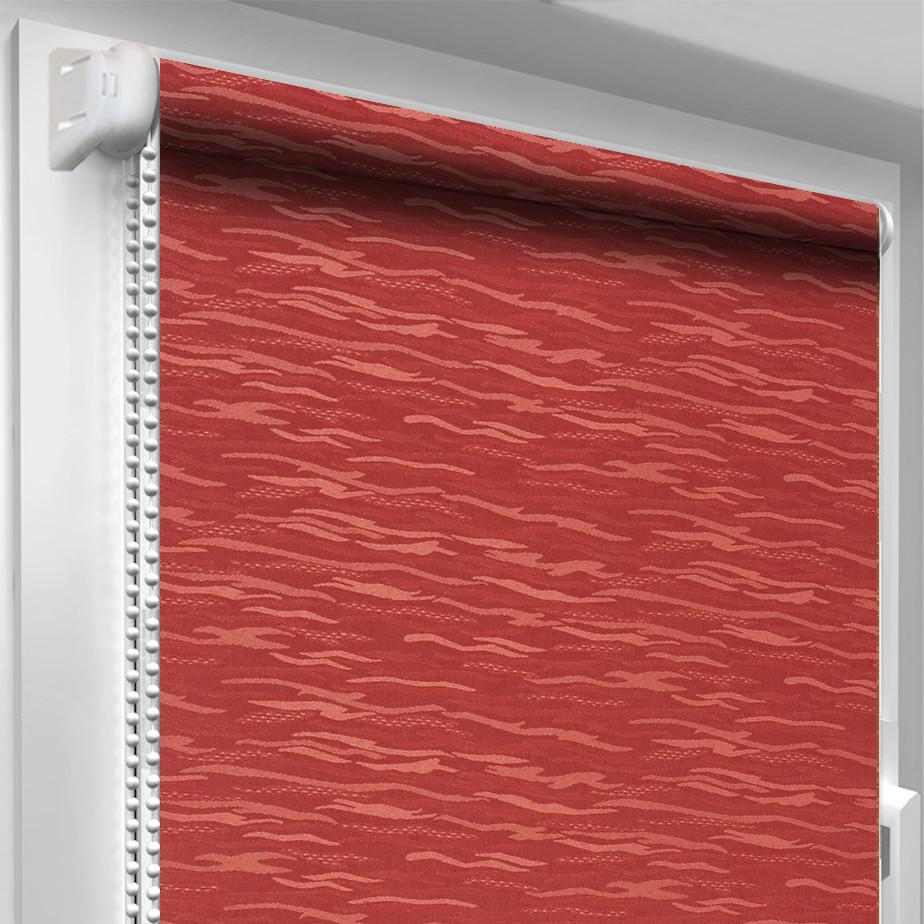 Рулонна штора DECO SHARM Лазур 2088 525х1700 мм Бордовий (1214229)
