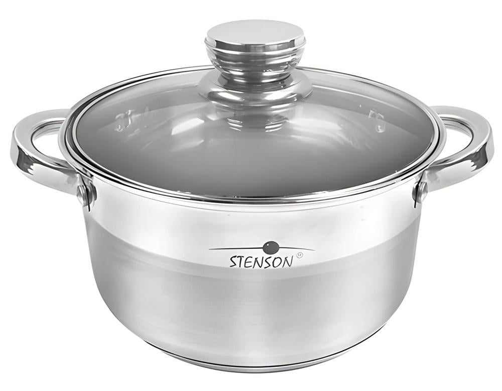 Каструля з кришкою Classico з індукційним дном із нержавіючої сталі 4,7 л 24 см (30873)