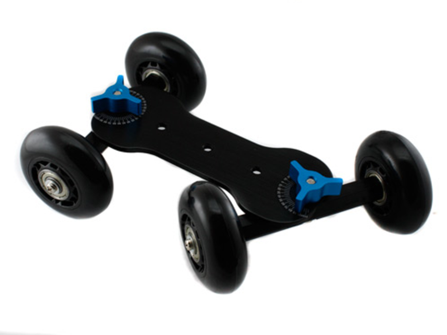 Тележка мини Dolly Kit скейтер для камеры 1/4 Black (297173) - фото 2