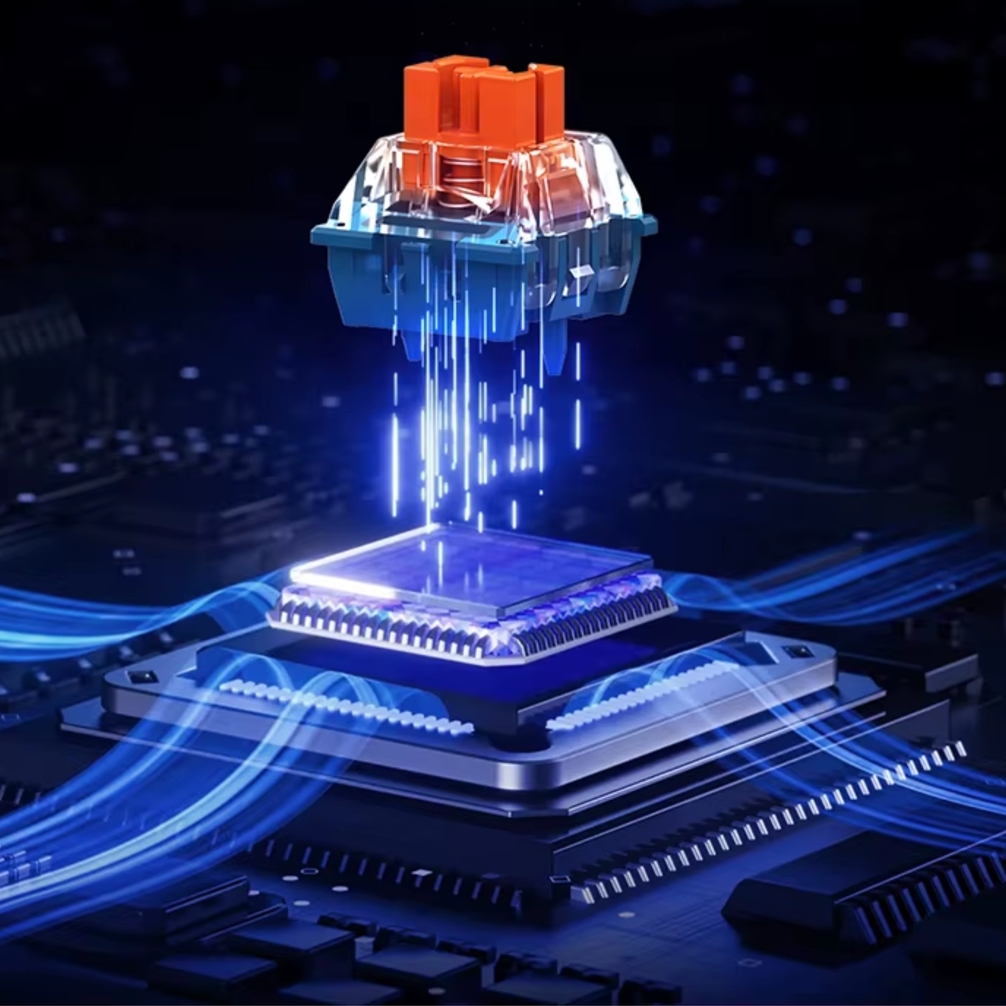 Клавиатура механическая MCHOSE Ace68 8K Magnetic Switch Contour Line с RGB подсветкой White (MCHOSE Ace68 8K) - фото 6 Клавиатура механическая MCHOSE Ace68 8K Magnetic Switch Contour Line с RGB подсветкой White (MCHOSE Ace68 8K) - фото 6