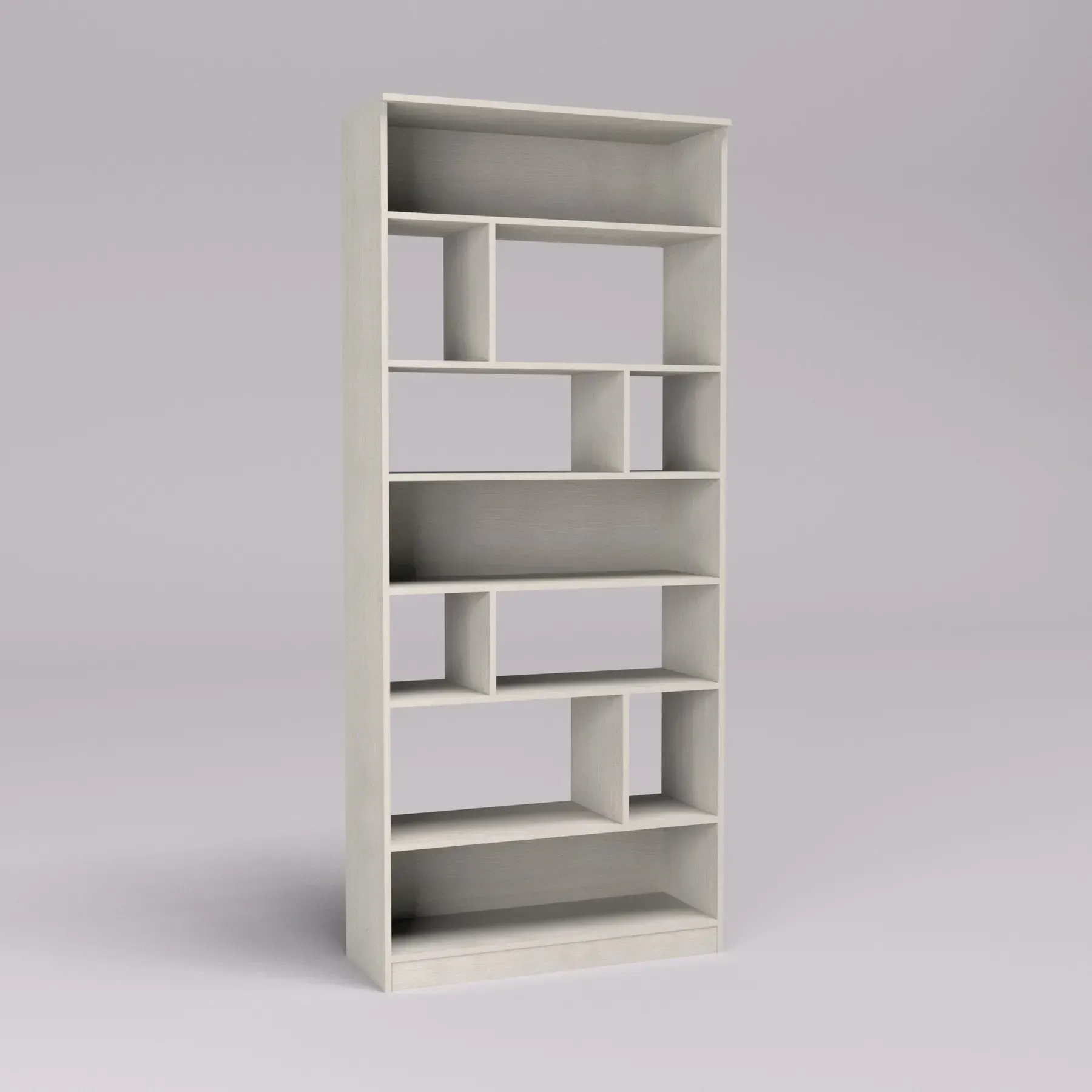 Стеллаж Kontinent OS-7 90х35х210 см Дуб Шамони Светлый (52760365) - фото 3 Стеллаж Kontinent OS-7 90х35х210 см Дуб Шамони Светлый (52760365) - фото 3