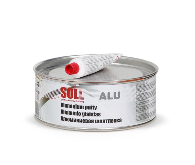 Шпаклівка з алюмінієм 1,0 кг SOLL Alu жаростійка (000032345) Шпаклівка з алюмінієм 1,0 кг SOLL Alu жаростійка (000032345)