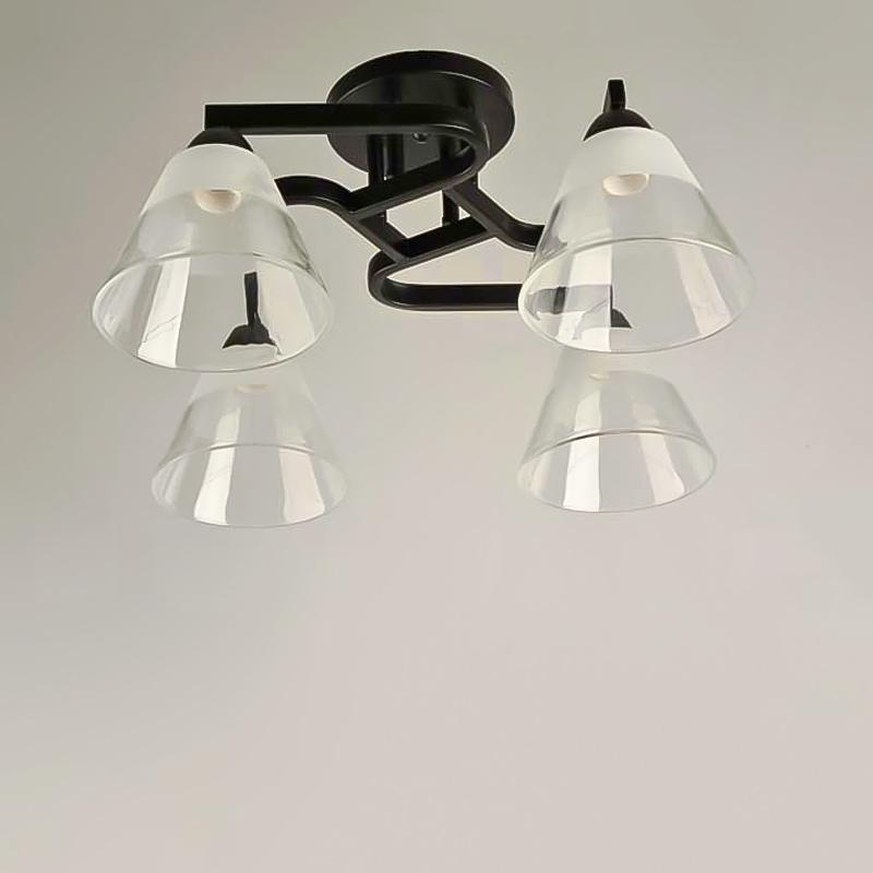 Люстра потолочная Light House SRS-16233/4 на четыре лампы Черный Люстра потолочная Light House SRS-16233/4 на четыре лампы Черный