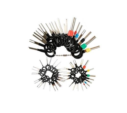 Набор из 59 съемников для извлечения пенов контактов из разъемов авто (283867)