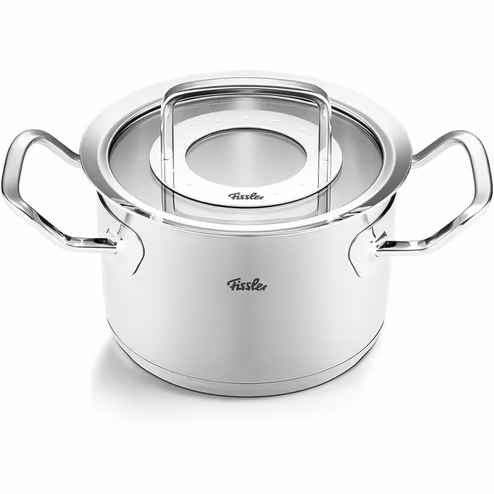 Кастрюля Fissler из нержавеющей стали со стеклянной крышкой Original-Profi Collection 2,1 л