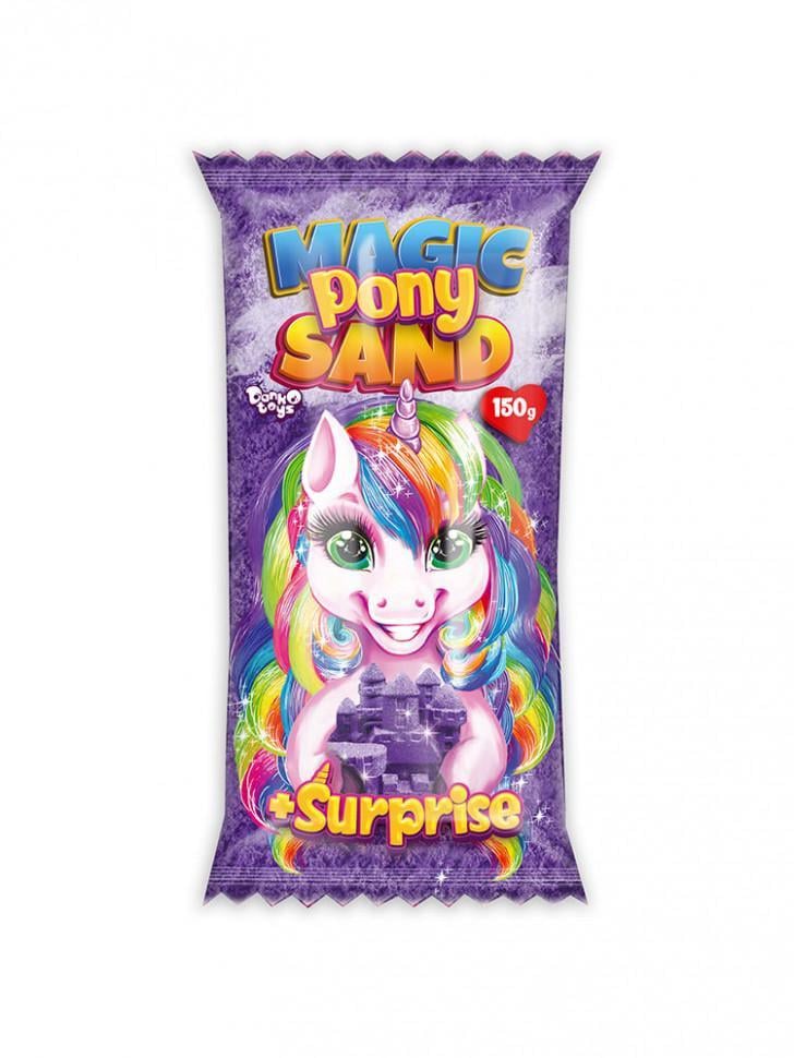 Набір для творчості кінетичний пісок Danko Toys Magic Pony Sand MPS-01-01 150 г Фіолетовий (RLT19093s26941) Набір для творчості кінетичний пісок Danko Toys Magic Pony Sand MPS-01-01 150 г Фіолетовий (RLT19093s26941)