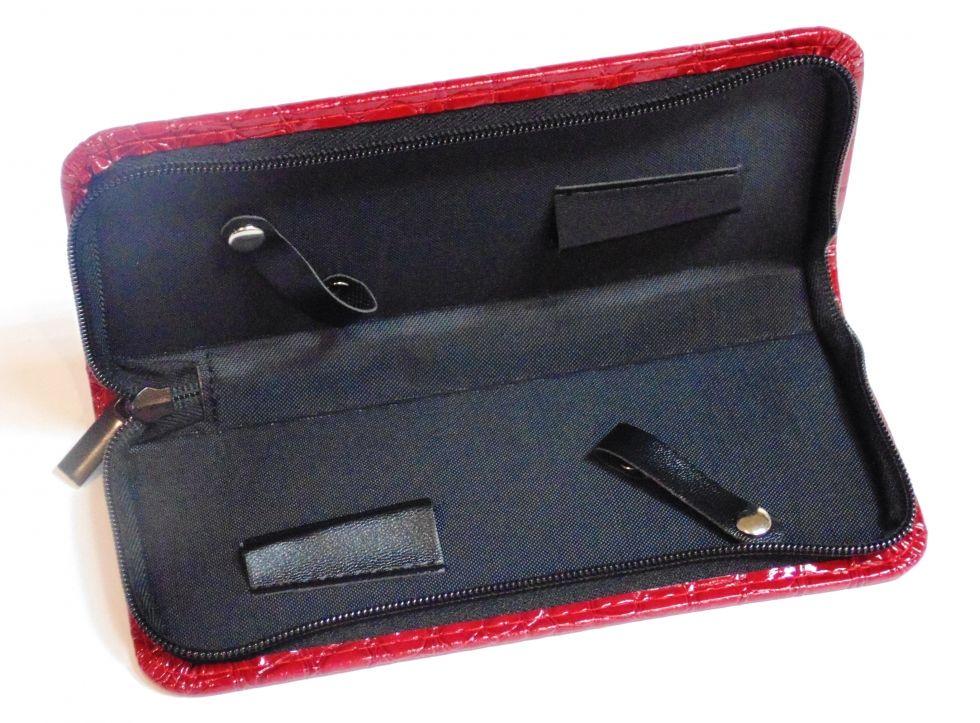 Чехол кошелек для двух пар ножниц ДенІС professional Красный (1453070103) Чехол кошелек для двух пар ножниц ДенІС professional Красный (1453070103)