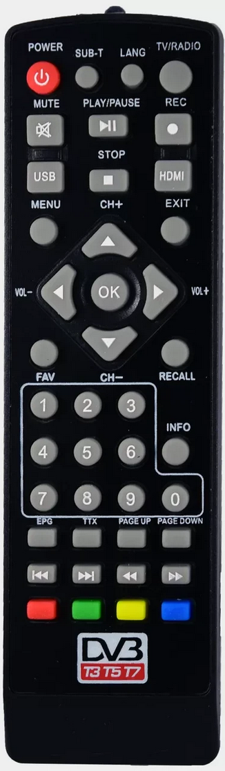 Пульт для DVB-T2 тюнера OPENBOX T777 (1932899397)