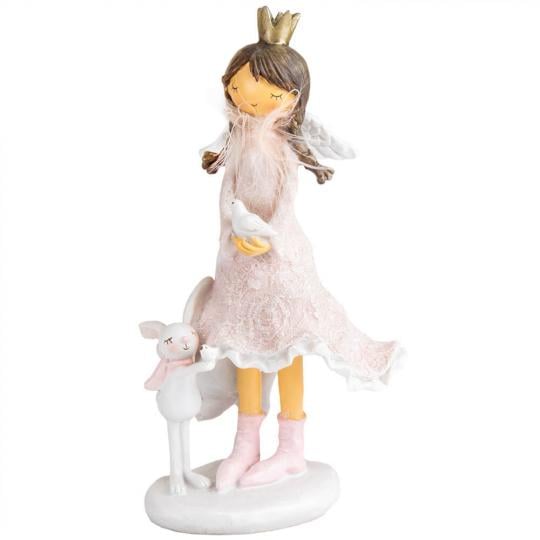 Фигурка новогодняя Весенняя прогулка из полистоуна 23 см Розовый (150-81-6014-052) Фигурка новогодняя Весенняя прогулка из полистоуна 23 см Розовый (150-81-6014-052)