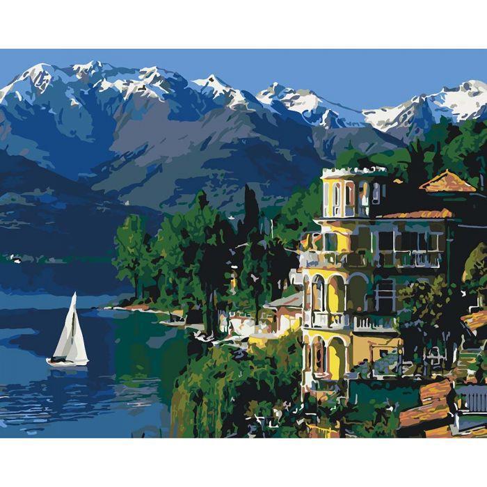 Картина по номерам Идейка Вдохновляющая Италия 40x50 см (KH3511)