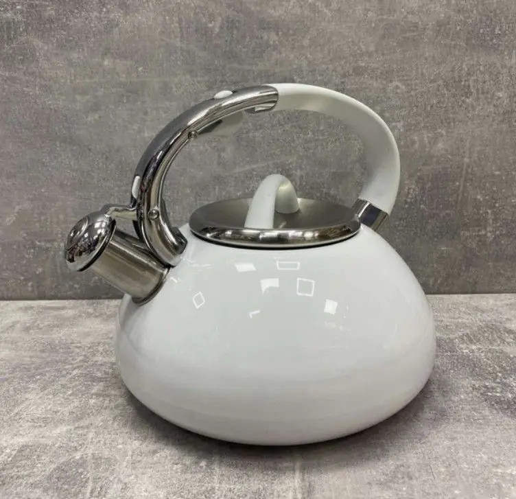 Чайник со свистком Empire EM-7709 3 л Белый (8-6-5067428)