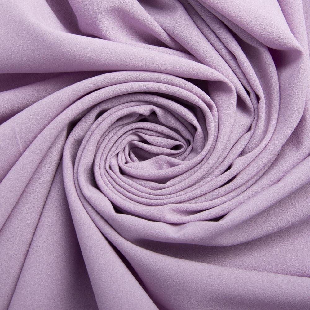 Ткань шифон Мосс креп Светлая сирень (24692)