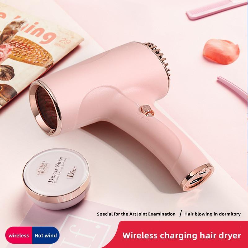 Фен для волосся портативний акумуляторний Portable Hair Dryer 2600 mAh із USB зарядкою - фото 2