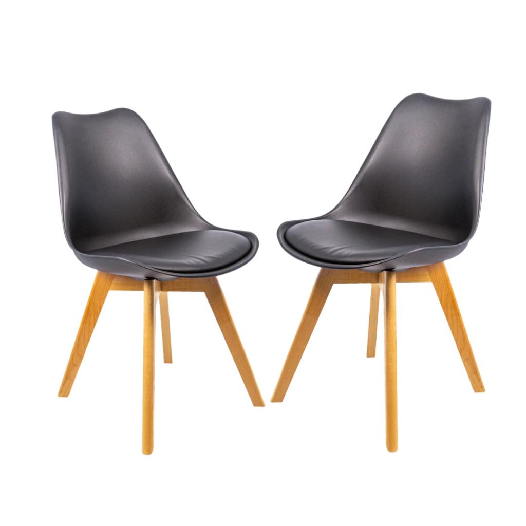 Кресло Bonro B-487 2шт. Черный (4240066012)