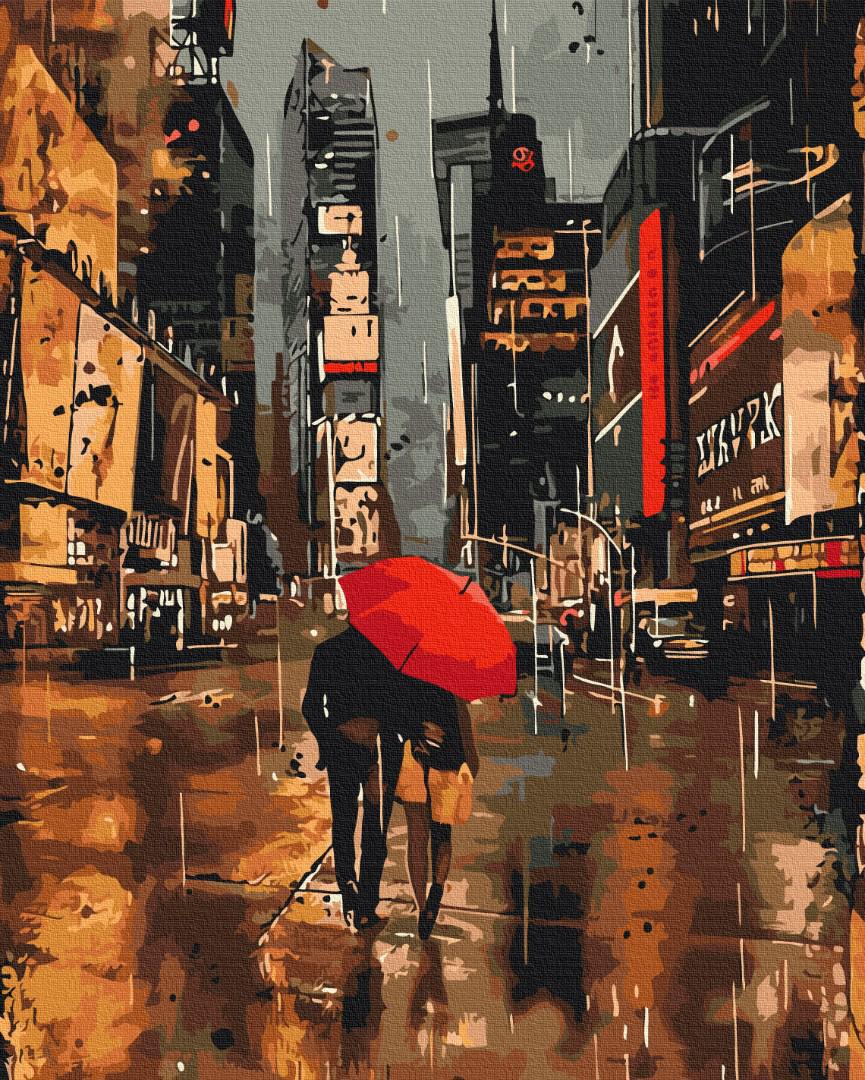 Картина по номерам Brushme Урбанистическая романтика 48x60 см (BS53979L)
