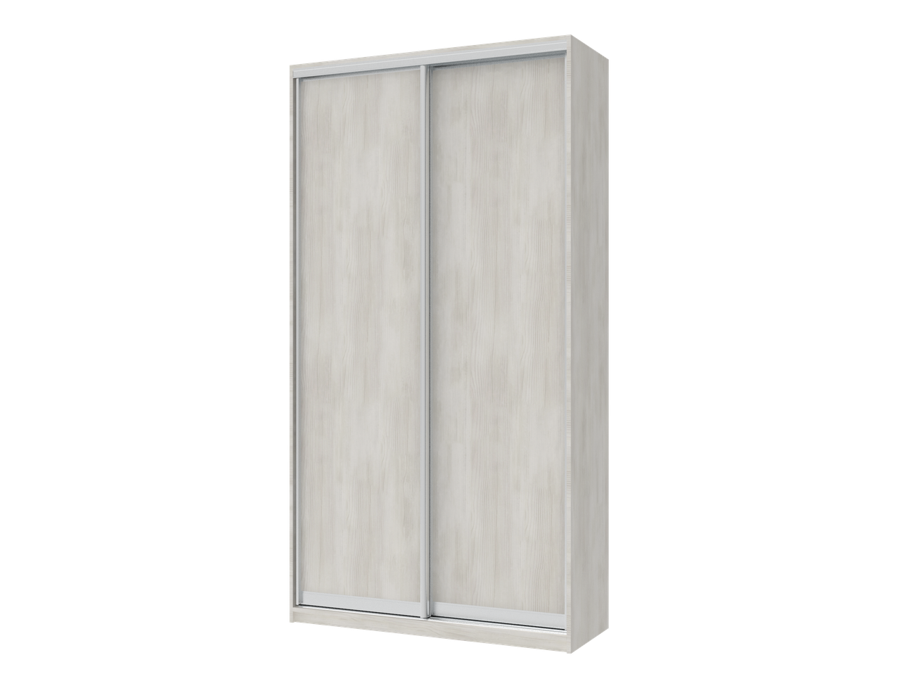 Шкаф-купе Doros Сити Лайт 2 ДСП 120х60х225 см Белое дерево (42002014)