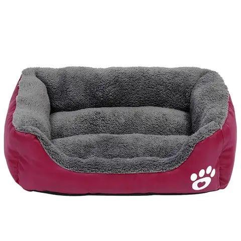 Леженка для кошек и собак L красная (31457660)