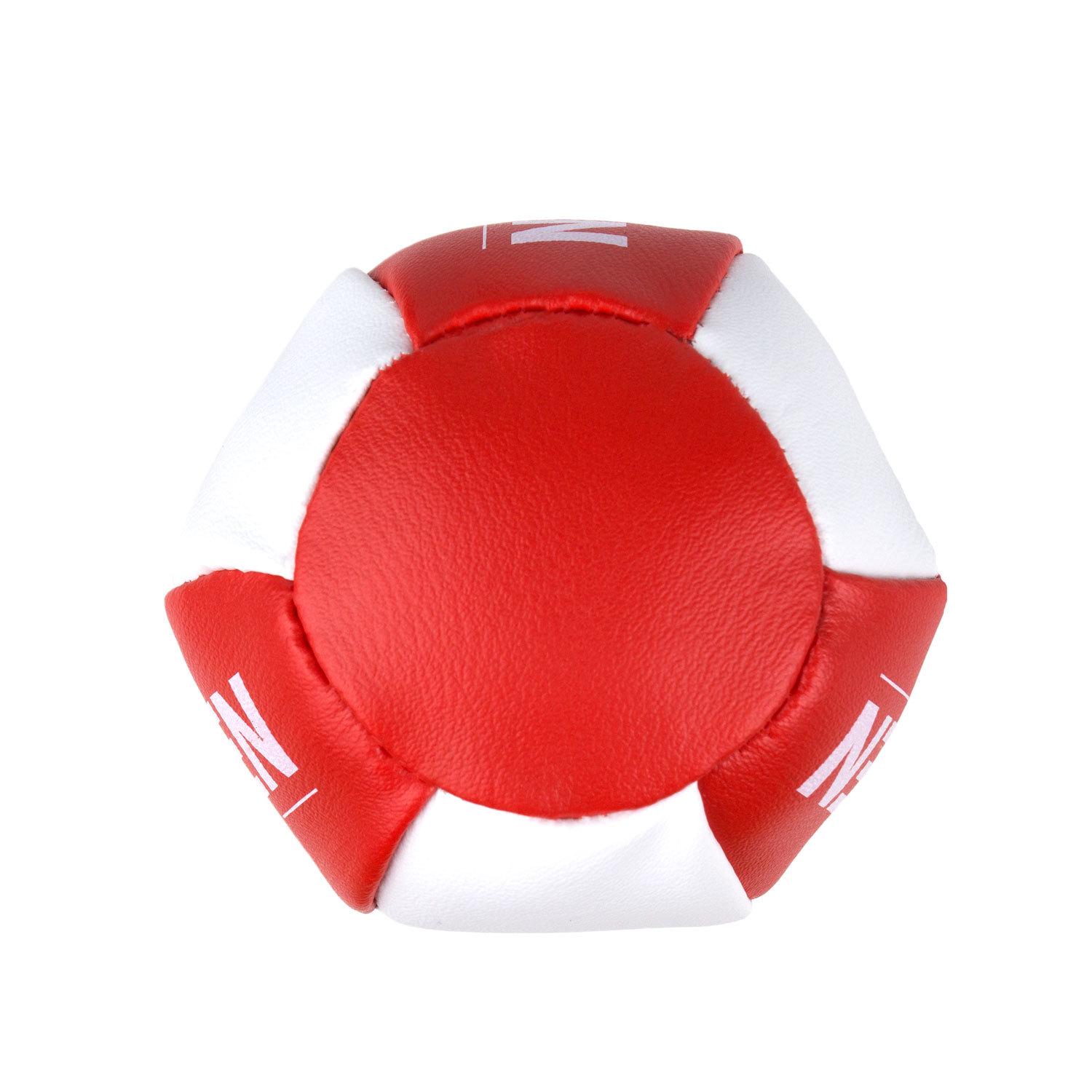 Брелок міні-груша Dozen Light Mini Speed Bag Червоно-білий - фото 2 Брелок міні-груша Dozen Light Mini Speed Bag Червоно-білий - фото 2