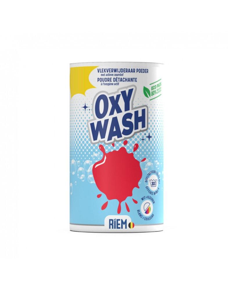 Порошок-відбілювач OXY-WASH Riem для виведення плям з активним киснем 500 г (541134)